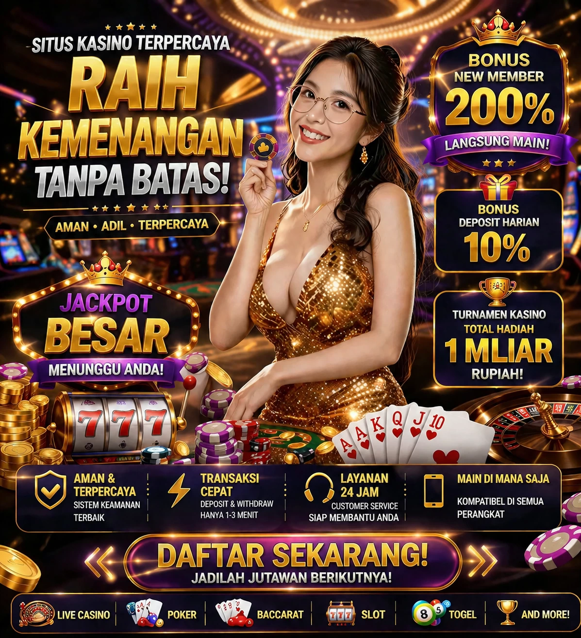 Roleta e blackjack 7x7games